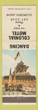 Matchbook Cover - Colonial Motel Ellsworth ME
