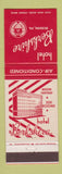 Matchbook Cover - Hotel Berkshire Reading PA