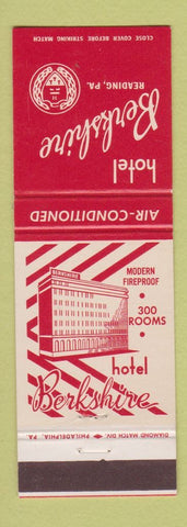 Matchbook Cover - Hotel Berkshire Reading PA