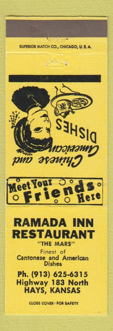 Matchbook Cover - Ramada Inn Restaurant Hays KS