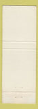 Matchbook Cover - Ramona Restaurant York PA WEAR