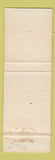 Matchbook Cover - R Key Telford PA