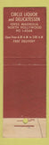 Matchbook Cover - Kenny's Restaurant North Hollywood CA