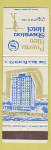 Matchbook Cover - Sheraton Hotel San Juan Puerto Rico