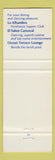 Matchbook Cover - Sheraton Hotel San Juan Puerto Rico