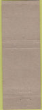 Matchbook Cover - Allegany Plant Safety