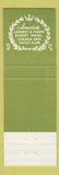 Matchbook Cover - Fontainebleau Hotel Miami Beach FL Chez Bon Bon