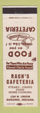 Matchbook Cover - Rach's Cafeteria Kokomo IN