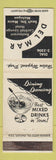 Matchbook Cover - Del Mar Restaurant Sault Ste Marie MI