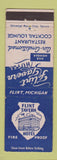 Matchbook Cover - Flint Tavern Hotel Flint MI