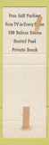 Matchbook Cover - Copacabana Inn Miami Beach FL