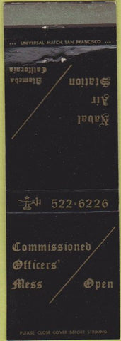 Matchbook Cover - Naval Air Station Alameda CA WEAR