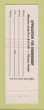 Matchbook Cover - Wisconsin Institute on Divorce Milwaukee WI
