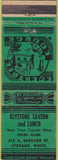 Matchbook Cover - Keystone Tavern Lunch Spokane WA