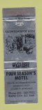 Matchbook Cover - Four Season's Motel Rapid City SD
