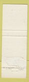 Matchbook Cover - Motel Florence Brossard QC