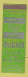 Matchbook Cover - Fort Brady Hotel Muncy PA