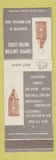 Matchbook Cover - Copper Lantern Motor Lodge West Brookfield MA