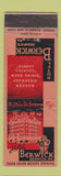 Matchbook Cover - Hotel Berwick PA