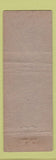 Matchbook Cover - Hotel Berwick PA