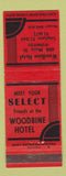 Matchbook Cover - Woodbine Hotel Winnipeg MB