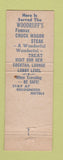 Matchbook Cover - Hotel Woodruff Watertown NY