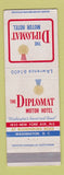 Matchbook Cover - Diplomat Motor Hotel Washington DC