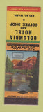 Matchbook Cover - Columbia Hotel and Coffee Shop Kelso WA
