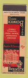 Matchbook Cover - Hotel Berwick PA