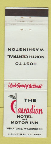 Matchbook Cover - Cascadian Hotel Motor Inn Wenatchee WA