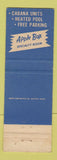 Matchbook Cover - Cascadian Hotel Motor Inn Wenatchee WA