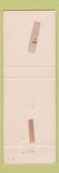 Matchbook Cover - Crystal Lodge Motel Restaurant Crystal River FL BLACK