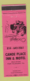 Matchbook Cover - Canoe Place Inn Motel Port Allegany PA
