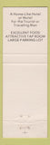 Matchbook Cover - Canoe Place Inn Motel Port Allegany PA