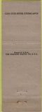 Matchbook Cover - Diamond Match deco design