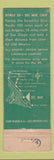 Matchbook Cover - Del Mar Turf and Surf Hotel CA Knight's Lounge