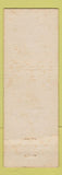Matchbook Cover - Curlee Motel Peru IN