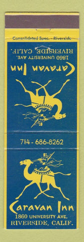 Matchbook Cover - Caravan Inn Riverside CA