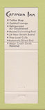 Matchbook Cover - Caravan Inn Riverside CA
