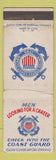 Matchbook Cover - US Coast Guard Recruting WEAR