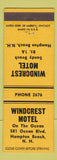 Matchbook Cover - Windcrest Motel Hampton Beach NH