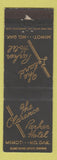 Matchbook Cover - The Clarence Parker Hotel Minot ND WEAR
