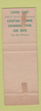 Matchbook Cover - Windward Resort Motel Miami Beach FL