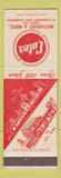 Matchbook Cover - Cote's Restaurant Motel West Claremont NH