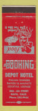 Matchbook Cover - Depot Hotel Napa CA