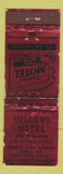 Matchbook Cover - Willows Motel Willows CA WEAR