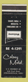 Matchbook Cover - Colony Motel Strongsville OH