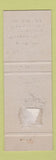 Matchbook Cover - Beacon Light Motel Newcastle NB WEAR WHITE