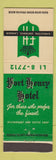 Matchbook Cover - Fort Henry Hotel Kingston ON #2