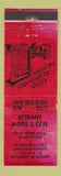 Matchbook Cover - Bethany Motel Cafe Bethany MO WEAR